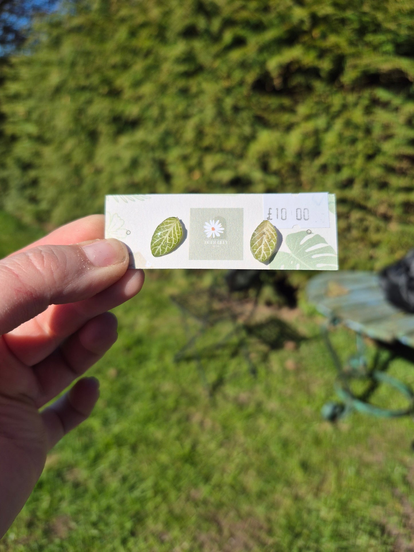 Real leaf studs selection 4