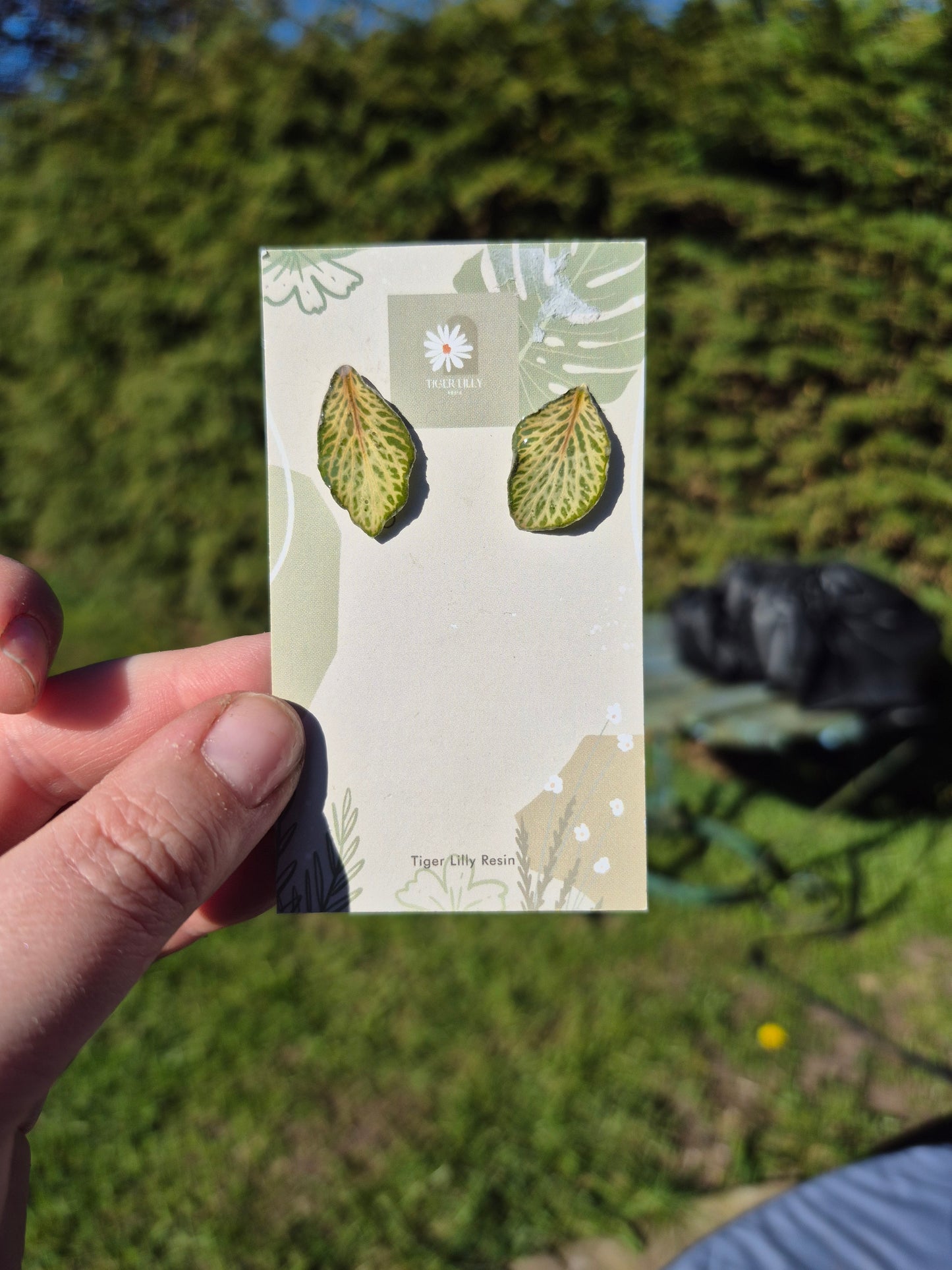 Real leaf studs selection 1