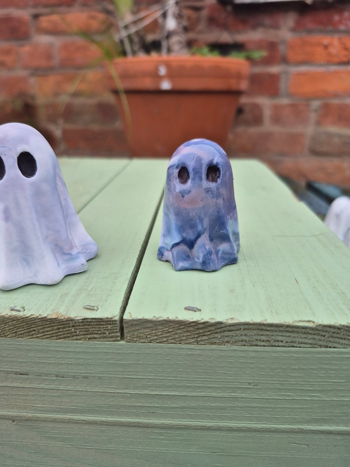 Lilac marble ghosts