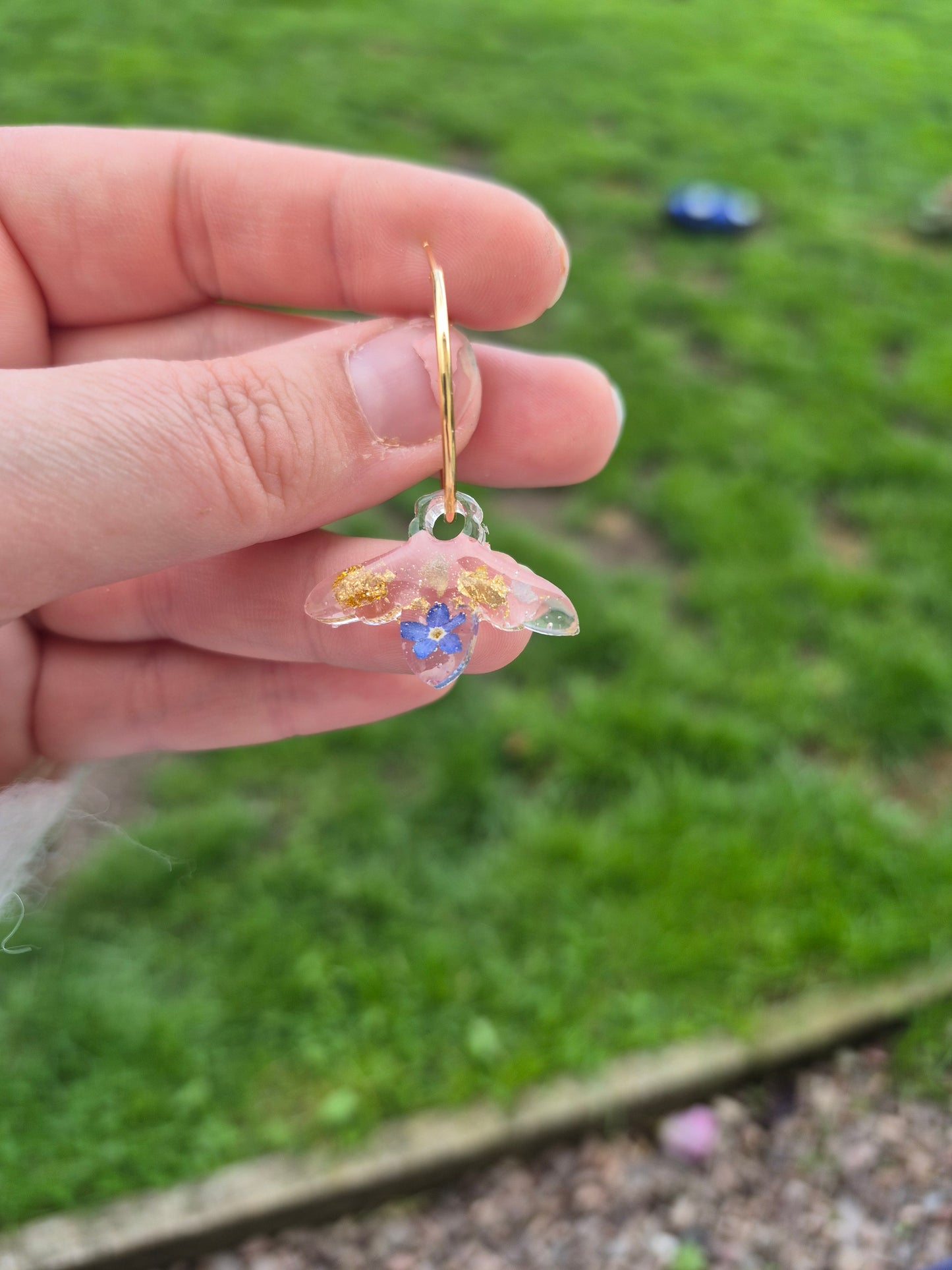 Bee hoop charms