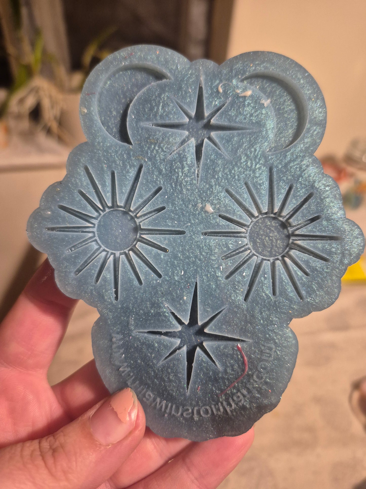 Star, sun and moon mould