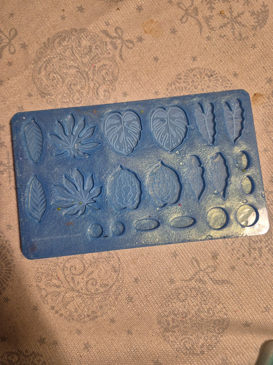 Houseplant themed resin mould