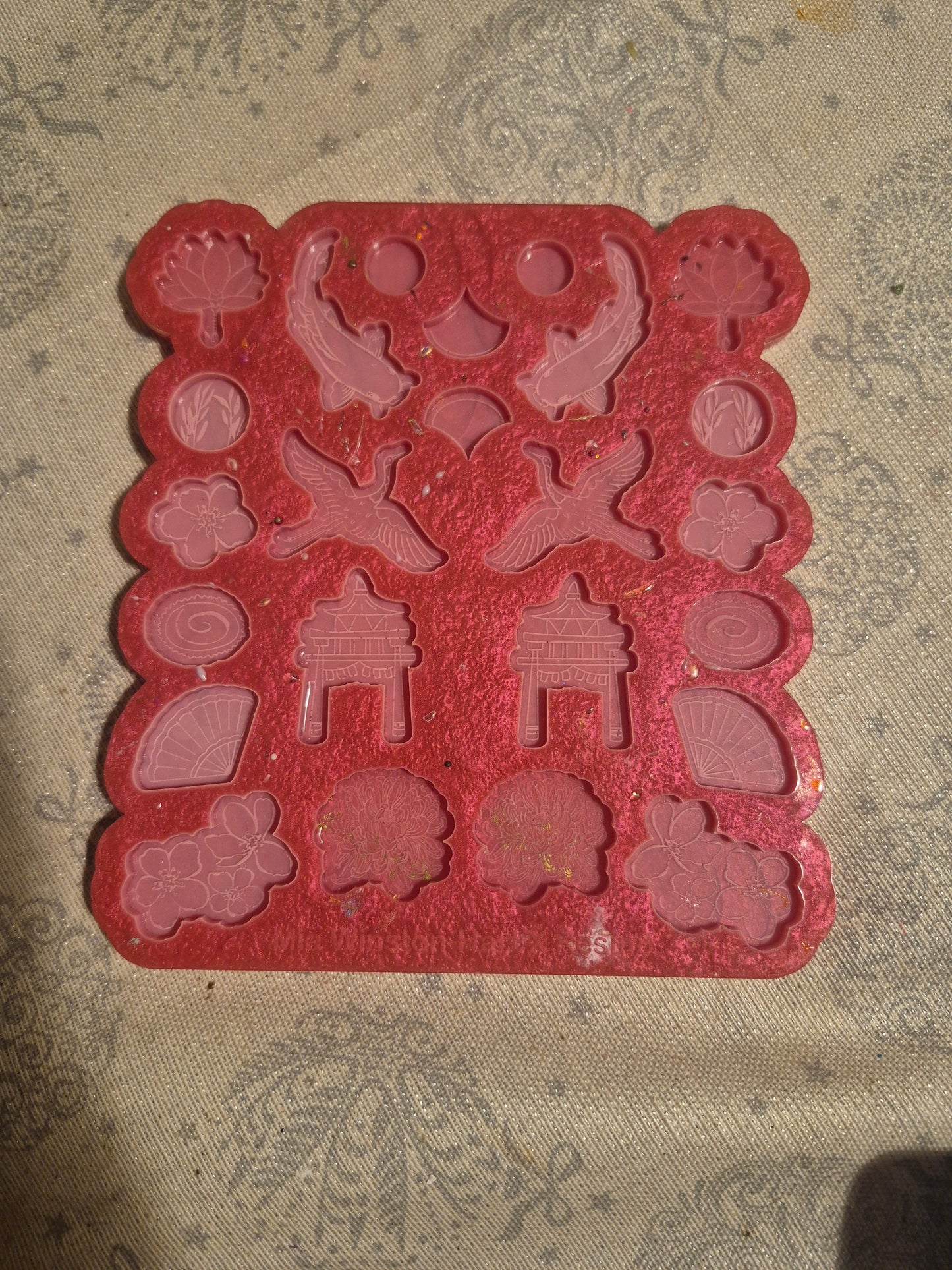 Japanese theme resin mould