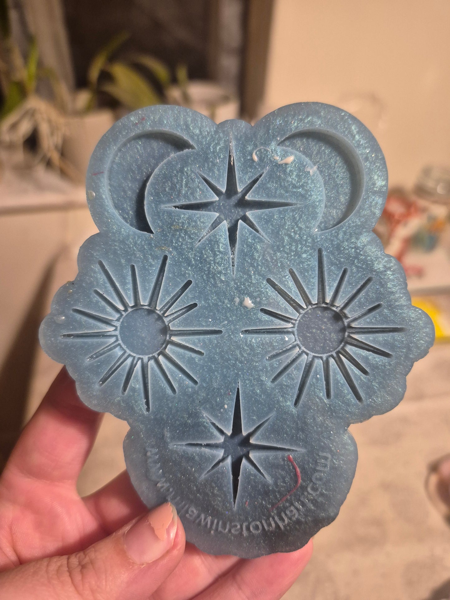 Star, sun and moon mould
