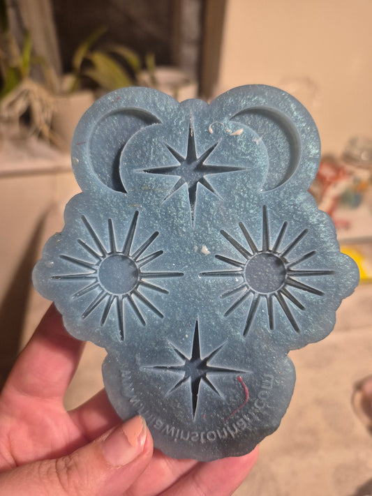 Star, sun and moon mould
