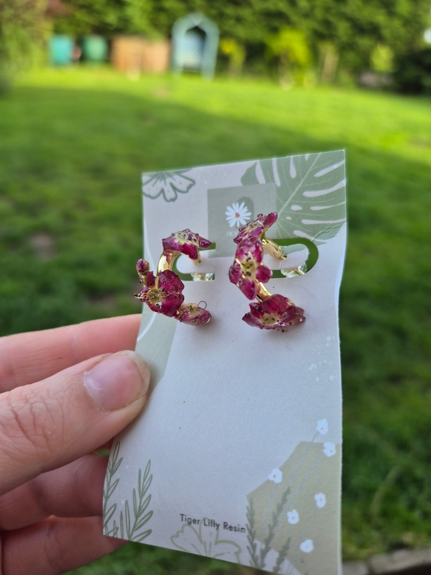 Hawthorn gold plated hoops