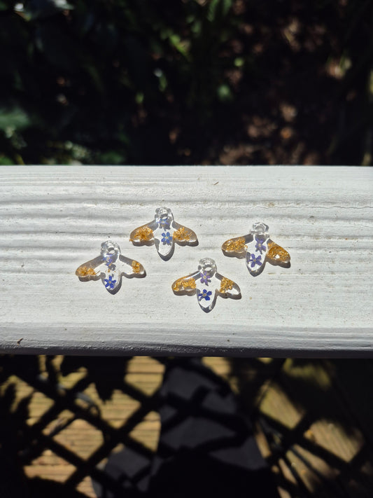 Bee hoop charms